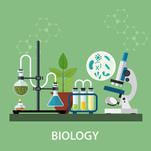 生物实验室工作区图片