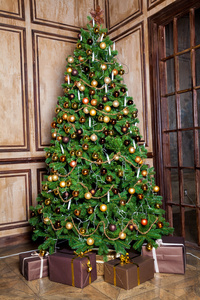 圣诞节和新年树装饰