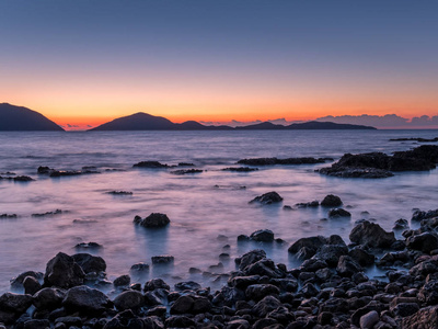 海日落风景