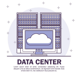数据中心海报与信息