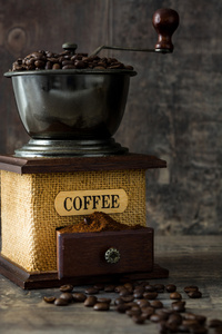 咖啡研磨机和咖啡豆