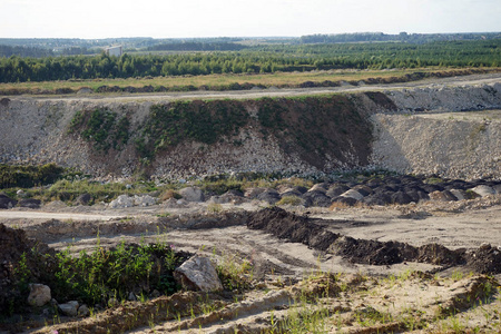 俄罗斯 Kolomna 附近的大采石场