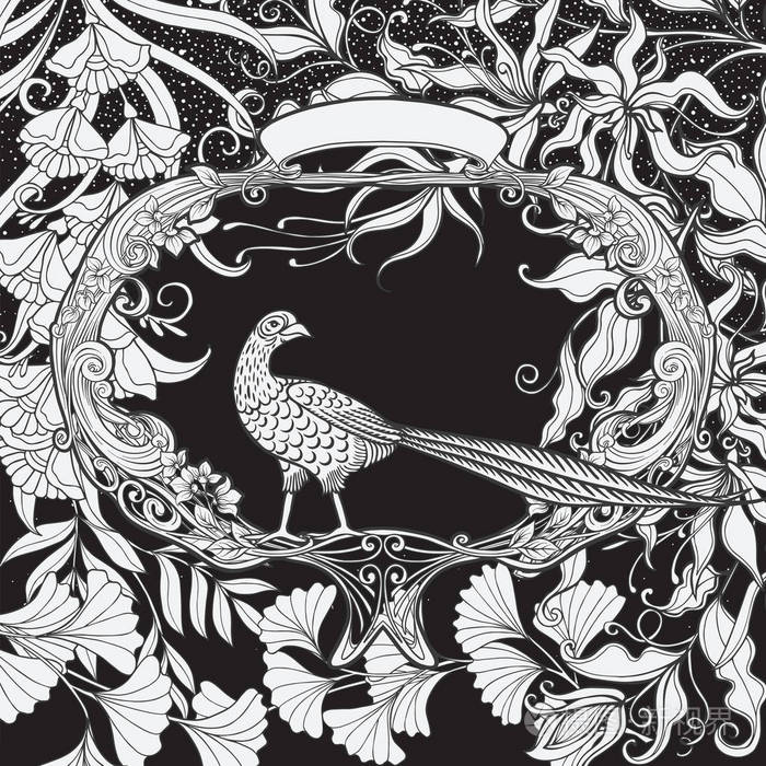 黑白图形插画-正版商用图片0sajxa-摄图新视界
