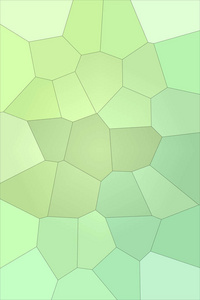 令人惊叹的绿色光 Gigant 六边形的抽象例证。对你的指纹很好