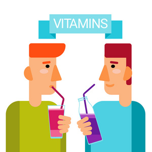 Co 营养化学元素彩色的图标,