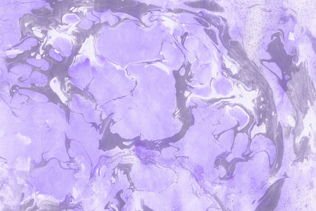 紫色抽象背景与油漆飞溅纹理