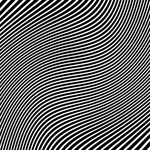 抽象扭曲的黑白线条背景