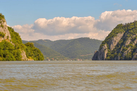 罗马尼亚多瑙河河风景