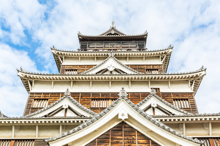 在日本的广岛城堡