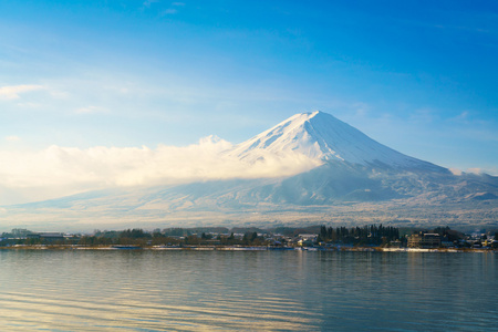 富士山和河口湖日本