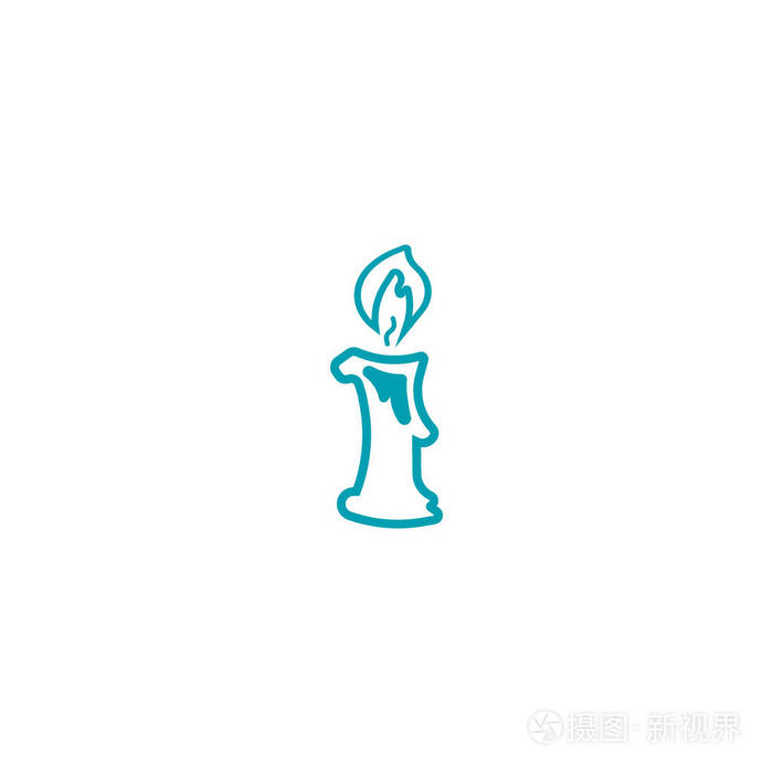 ¼òÔ¼µãȼÀ¯ÖòʸÁ¿Í¼±ê