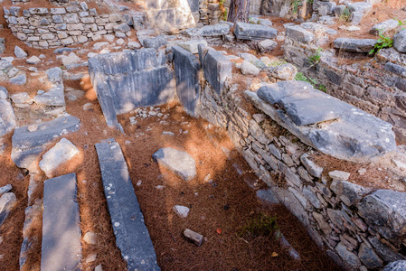古希腊城市 Priene宗师Aydin土耳其的罗马热浴情结