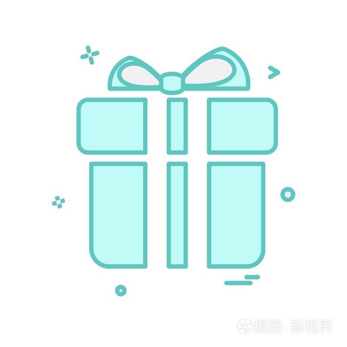 giftbox 图标设计矢量图插画-正版商用图片0srspp-摄
