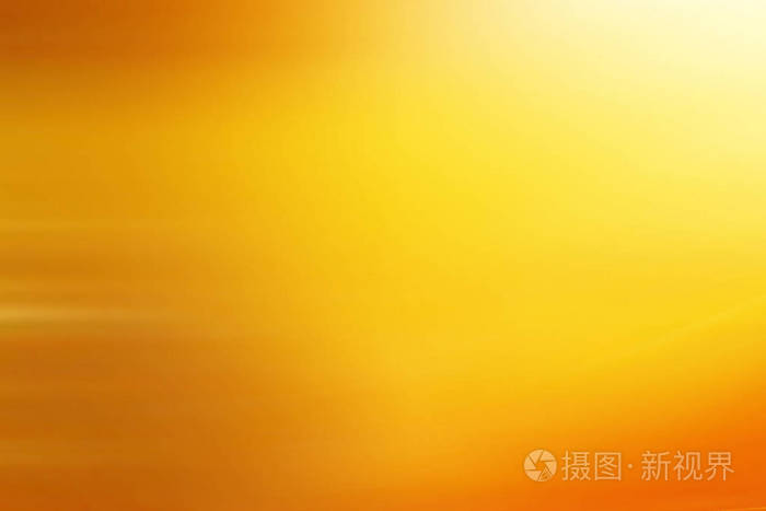 橙色和黄色模糊背景 设计渐变