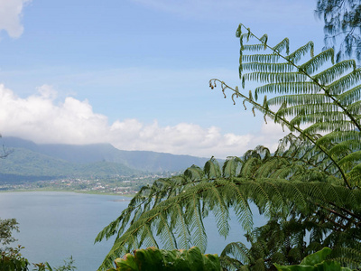 湖在山, 海岛巴厘岛, 印度尼西亚