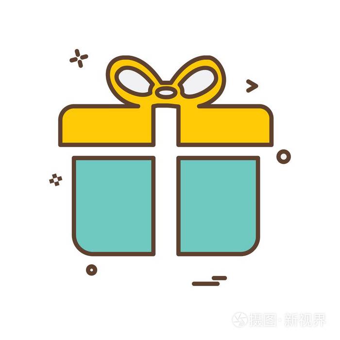 giftbox 图标设计矢量图插画-正版商用图片0swe5e-摄