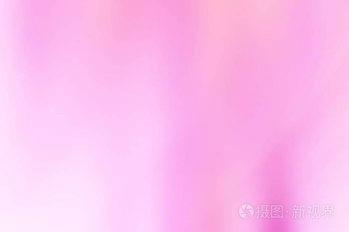 粉红色模糊渐变背景/春季背景浅色, 重叠透明, 不寻常的弹簧设计