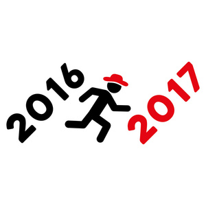 跑到 2017 年平图标