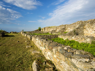 Histria 要塞是一个重要的考古遗址, 罗马尼亚