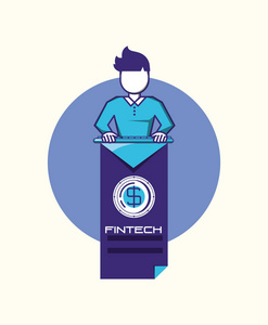 人与 fintech 概念