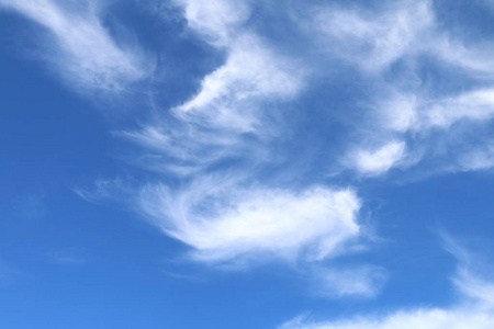 天空, 晴朗的天空软云, 天空蓝色背景, 天空视图