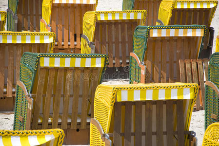 波罗的海黄冠沙滩椅图片