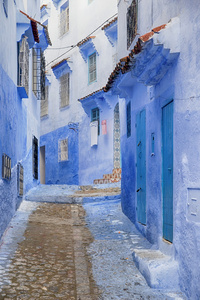 美丽的城市的摩洛哥，舍