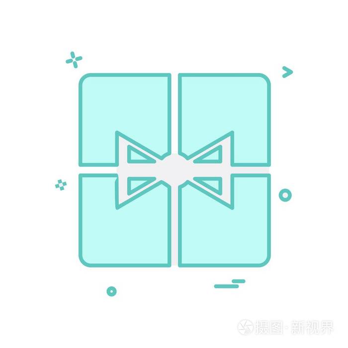 giftbox 图标设计矢量图插画-正版商用图片0t6pa4-摄