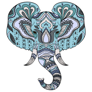 可爱的大象的设计
