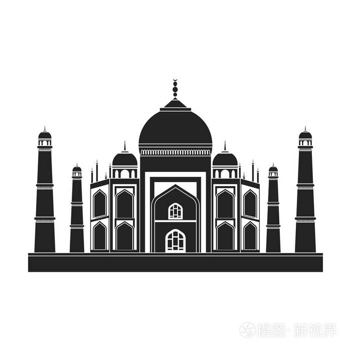 印度象征股票矢量图