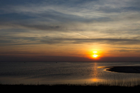日落在北海, 北部日德兰半岛, 丹麦