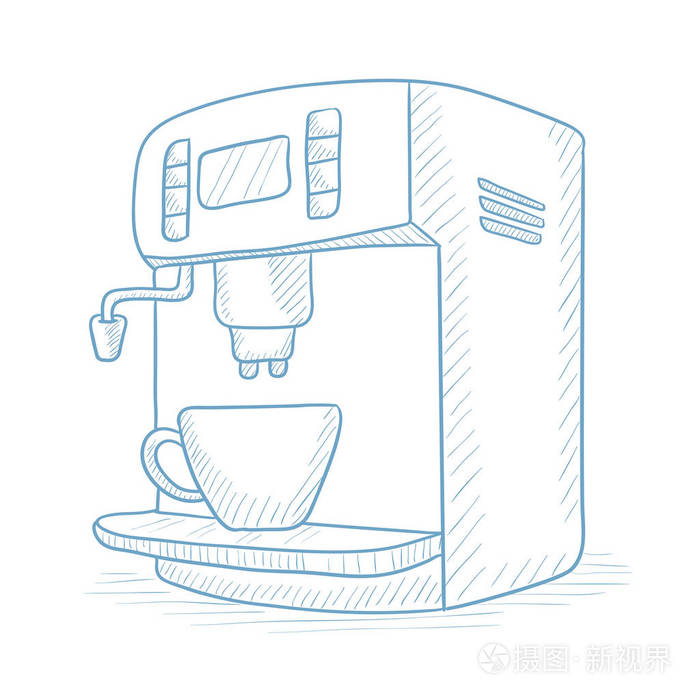 带杯咖啡机
