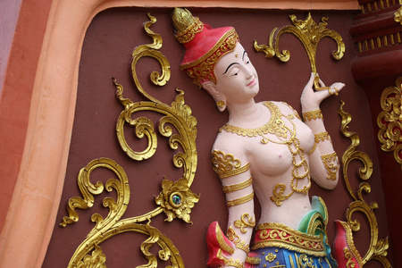 雕塑 建筑和佛教，泰国符号