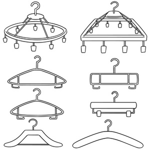 向量集的衣架