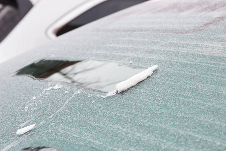 车窗上的冰雪, 交通中冬季问题的概念