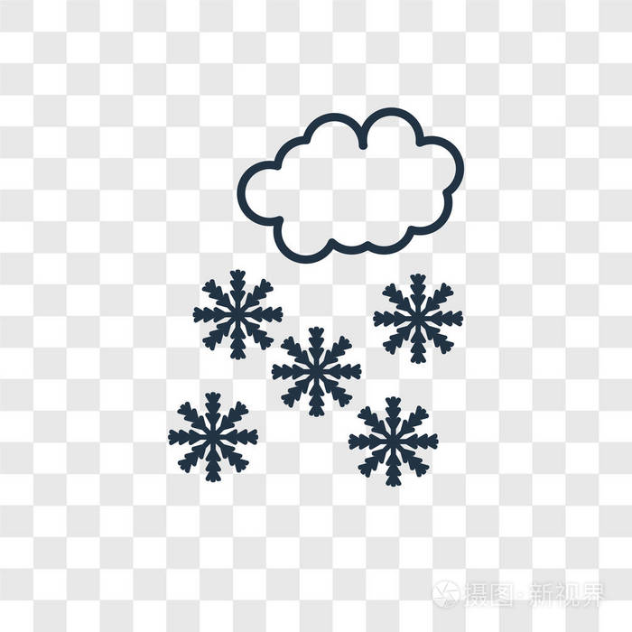 雪矢量图标简单而现代的平面符号为网站,手机,徽标,应用程序,ui.