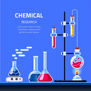 化学研究横幅