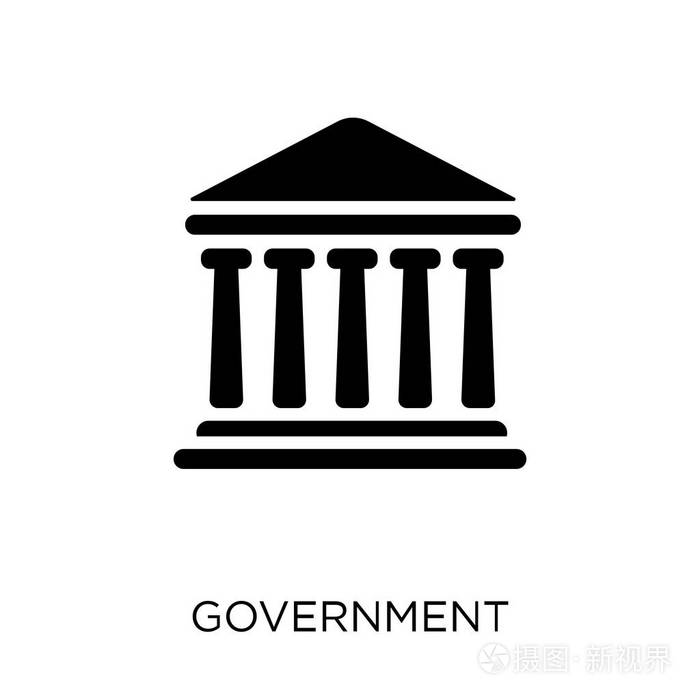 摄图新视界 插画 标志,符号 政府图标.美国政府符号设计收藏.