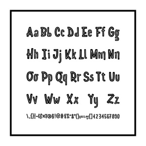 手工绘制的字体设置为白色隔离。矢量徽标字体。版式字母表为您的设计 徽标, 字体, 卡片, 婚礼请柬