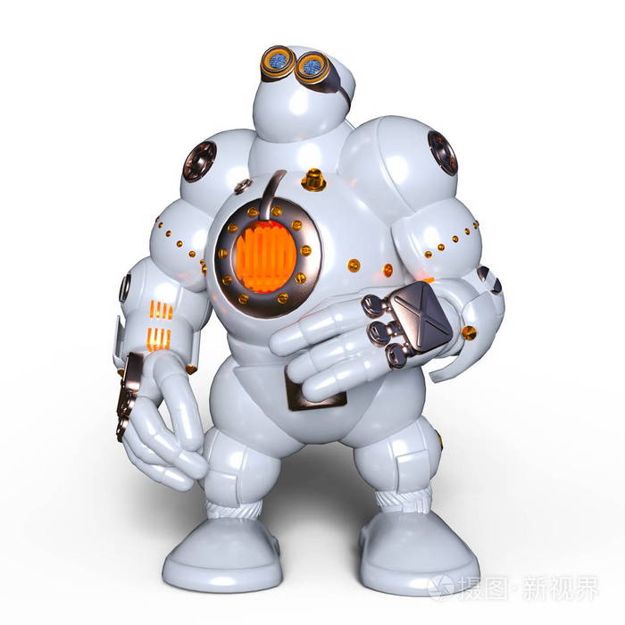 3dcg渲染的机器人