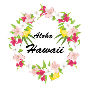 Aloha 夏威夷矢量