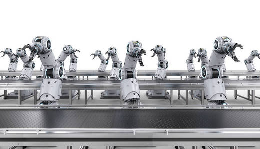 3d 渲染机器人流水线在工厂自动化行业中的构想