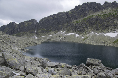 Furkot 山谷远足小径在高塔特拉山, Soliasko, 斯洛伐克, 夏季旅游季节, 野生自然, 旅游小径