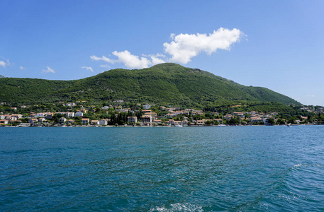 Bokakotorska 湾海洋和森林