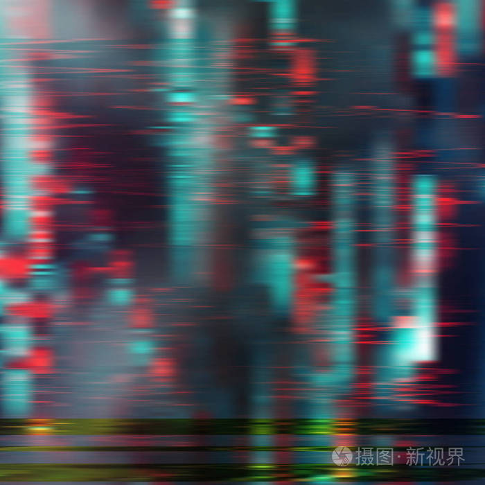 黑暗的干扰背景,矢量图.红色 黑色 绿色的颜色