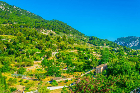 塞拉 Tramuntana 山脉在马略卡岛, Spai