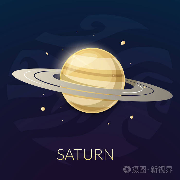 土星的行星横幅