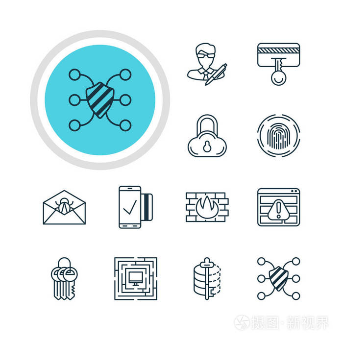 可编辑包手指标识符, 键