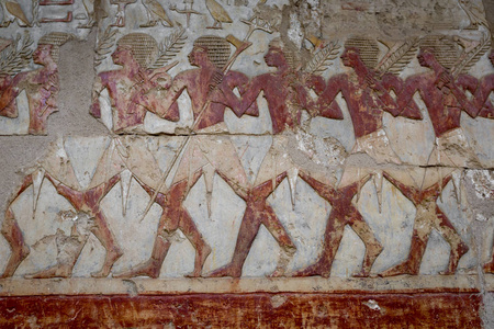 女王哈特谢普苏神庙，卢克索，埃及古代遗址