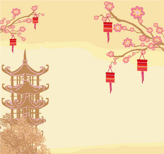 中秋节为中国新的一年卡的